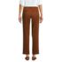 Women's Mid Rise Classic Straight Leg Chino Ankle Pants, Back