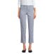Women's Mid Rise Classic Straight Leg Chino Ankle Pants, Front
