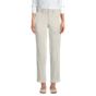 Women's Mid Rise Classic Straight Leg Chino Ankle Pants