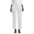 Women's Mid Rise Classic Straight Leg Chino Ankle Pants, Front