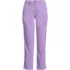Women's Plus Size Mid Rise Classic Straight Leg Chino Ankle Pants, Front