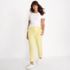 Women's Mid Rise Classic Straight Leg Chino Ankle Pants, alternative image