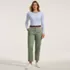 Women's Mid Rise Classic Straight Leg Chino Ankle Pants, alternative image