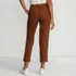Women's Tall Mid Rise Classic Straight Leg Chino Ankle Pants, Back