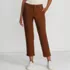 Women's Tall Mid Rise Classic Straight Leg Chino Ankle Pants, Front