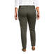 Women's Plus Size Mid Rise Slim Cargo Knockabout Chino Pants, Back