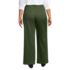 Women's Plus Size High Rise 5 Pocket Wide Leg Chino Pants, Back