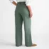 Women's Plus Size High Rise 5 Pocket Wide Leg Chino Pants, Back