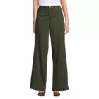 Women's High Rise 5 Pocket Wide Leg Chino Pants