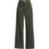Women's High Rise 5 Pocket Wide Leg Chino Pants, Front