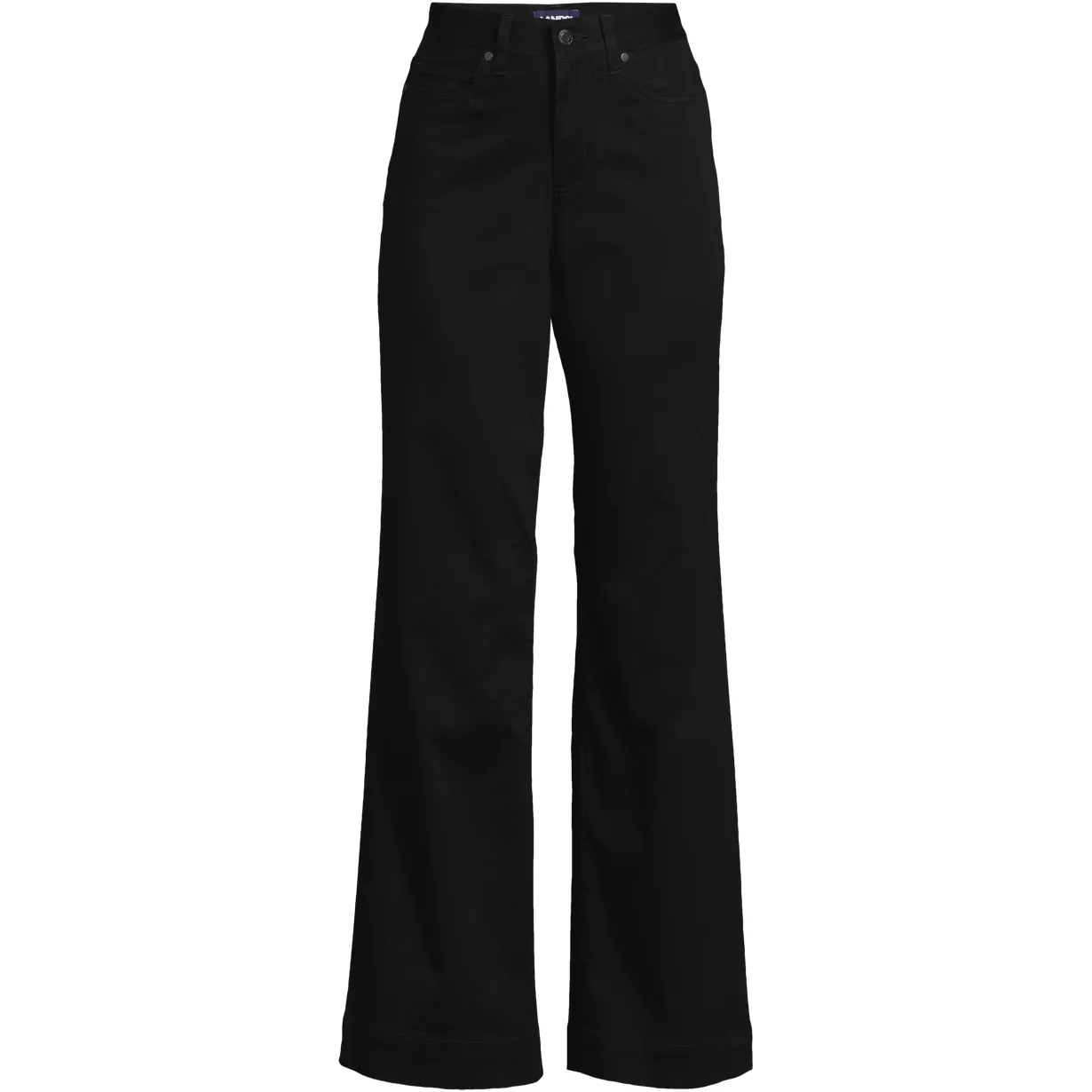 Women's High Rise 5 Pocket Wide Leg Chino Pants