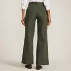 Women's High Rise 5 Pocket Wide Leg Chino Pants