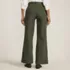 Women's High Rise 5 Pocket Wide Leg Chino Pants, Back