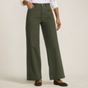 Women's High Rise 5 Pocket Wide Leg Chino Pants