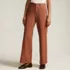 Women's High Rise 5 Pocket Wide Leg Chino Pants, Front