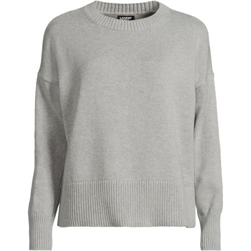 Lands end outlet white sweater