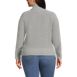 Women's Plus Size Drifter Cotton Must Have Turtleneck Sweater, Back