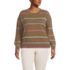 Women's Plus Size Drifter Easy Fit Sweater, Front