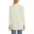 Women's No Iron Banded Collar Popover Shirt, Back