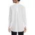 Women's No Iron Banded Collar Popover Shirt, Back