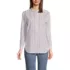 Women's No Iron Banded Collar Popover Shirt, Front