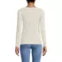 Women's Lightweight Jersey Skimming Long Sleeve Scoop Neck T-shirt, Back
