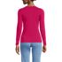 Women's Lightweight Jersey Skimming Long Sleeve Scoop Neck T-shirt, Back