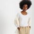 Women's Lightweight Jersey Skimming Long Sleeve Scoop Neck T-shirt, alternative image