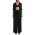 Women's Sheer Oversized Button Front Swim Cover-up Shirt, alternative image