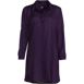 Women's Sheer Oversized Button Front Swim Cover-up Shirt, Front