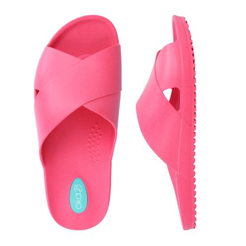 Women's Pool Slide Sandals | Lands' End