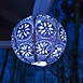 Allsop Home and Garden Outdoor Solar Soji Stella Boho 12" Globe Lantern, alternative image