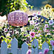 Allsop Home and Garden Outdoor Solar Soji Stella Square 11" Sunflower Lantern, alternative image