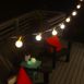 Allsop Home and Garden Outdoor 25' LED Bistro String Lights - Gold Wire, alternative image