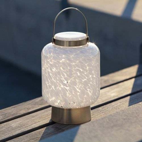 Allsop Home and Garden Glow Harvest Moon Portable LED Lantern Light