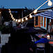Allsop Home and Garden Outdoor 25' LED Bistro String Lights - White Wire, alternative image