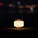 Allsop Home and Garden Glass Solar LED Boaters Square Lantern, alternative image