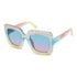 Skechers Kids Plastic Rectangular Sunglasses 45mm Lens, alternative image