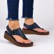 Journee Collection Women's Mckell Wedge Sandals, alternative image
