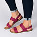 Journee Collection Women's Lavine Ankle Strap Sandals, alternative image