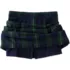 School Uniform Girls Plaid Skort Top of Knee, alternative image