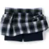 Girls Plaid Skort Top of Knee, alternative image