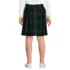 School Uniform Girls Plaid Skort Top of Knee, Back