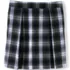 Girls Plaid Skort Top of Knee, Front