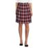 Women's Plaid Skort Top of Knee , Front