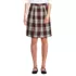 Women's Plaid Skort Top of Knee , Front