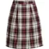Women's Plaid Skort Top of Knee , Front
