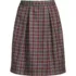 Women's Plaid Skort Top of Knee , Front