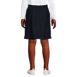 School Uniform Girls Solid Pleated Skort Top of Knee, Back