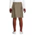 School Uniform Girls Solid Pleated Skort Top of Knee, Back